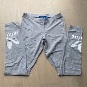 Gray Adidas Leggings